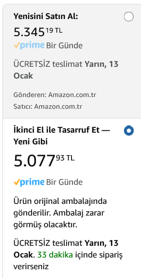 Amazon Türkiye İndirimleri, Fırsatları ve Kampanyaları [ANA KONU]