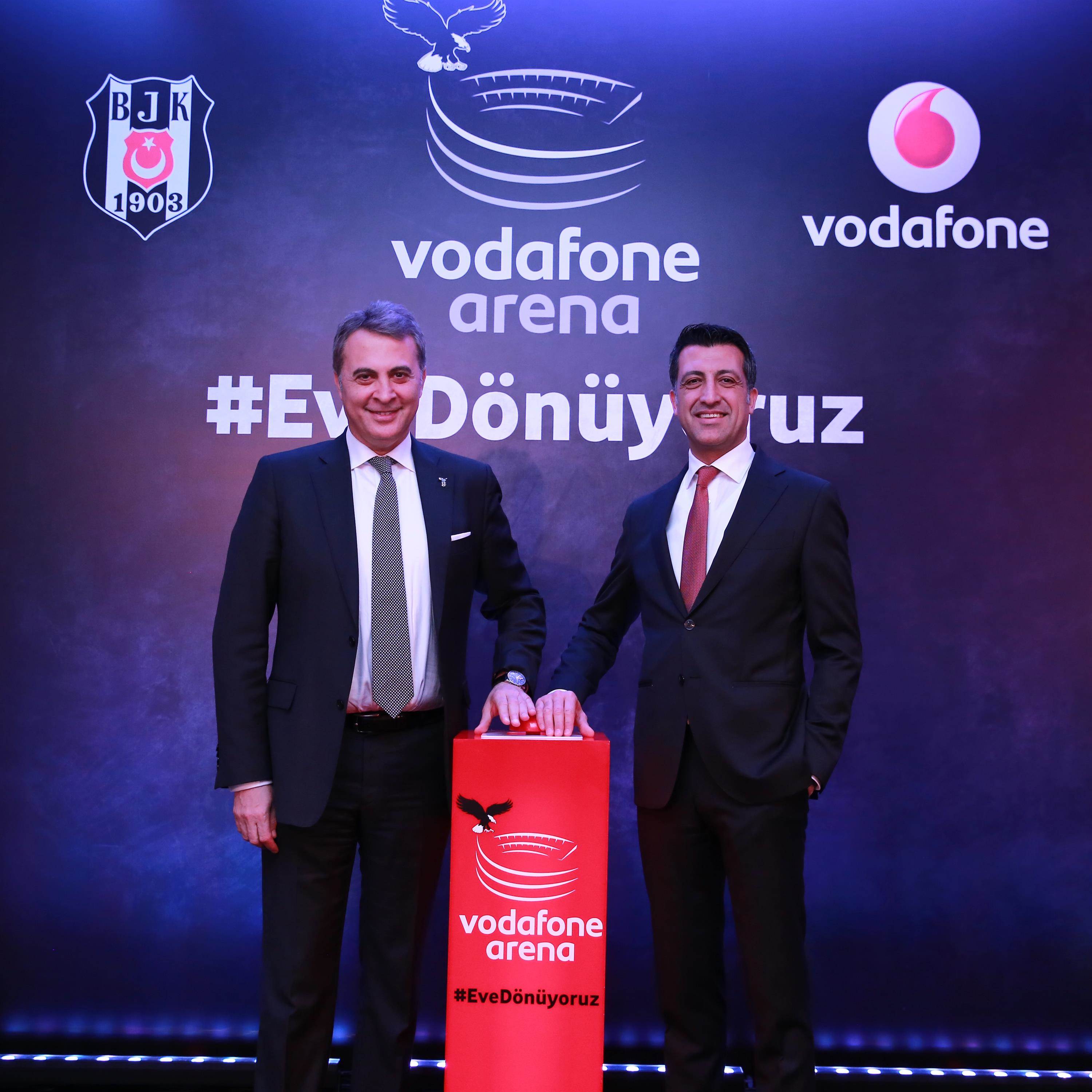 Vodafone Beşiktaş'ın yeni stadında sunacağı 4.5G deneyimi ile de çok iddialı