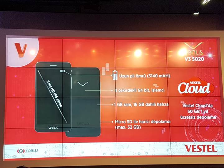 Vestel Venus 3 5020 özellikleri ve fiyatı: ilk defa DonanımHaber'de!