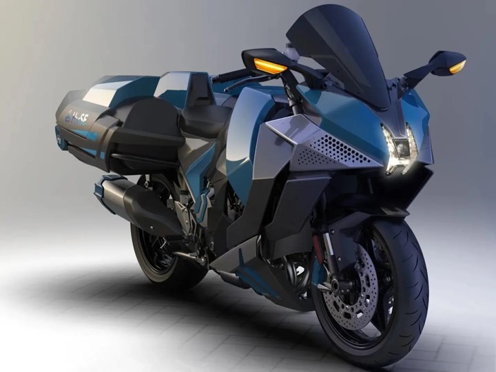 Kawasaki, hidrojen motorlu ilk motosiklet prototipini duyurdu