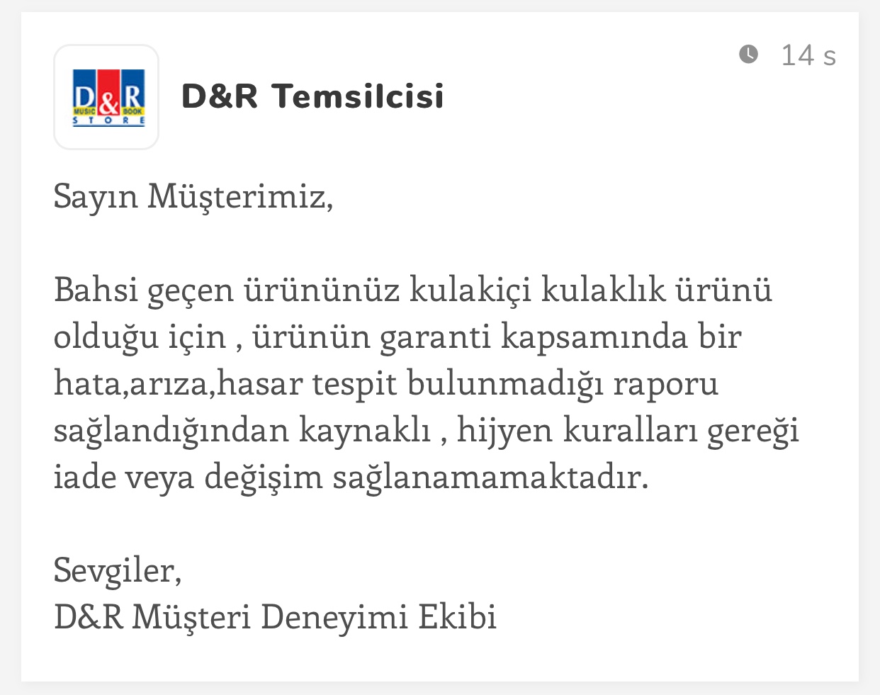 Iade D R In Tum Engellemelerine Ragmen Olacak Dolandirildim D R Turkuvaz Muzik Cozuldu