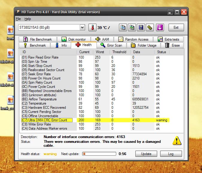  SAMSUNG SATA HDD sorunu