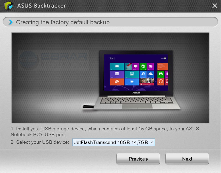  Asus Notebooklarda HDD den SSD ye orj. windows 8 i taşımak