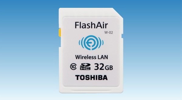 Toshiba'nın yeni FlashAir kartları internet erişimini mümkün kılıyor