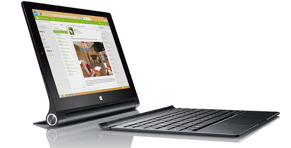 Lenovo Yoga Tablet 2 iki işletim sistemi seçeneği ile geliyor