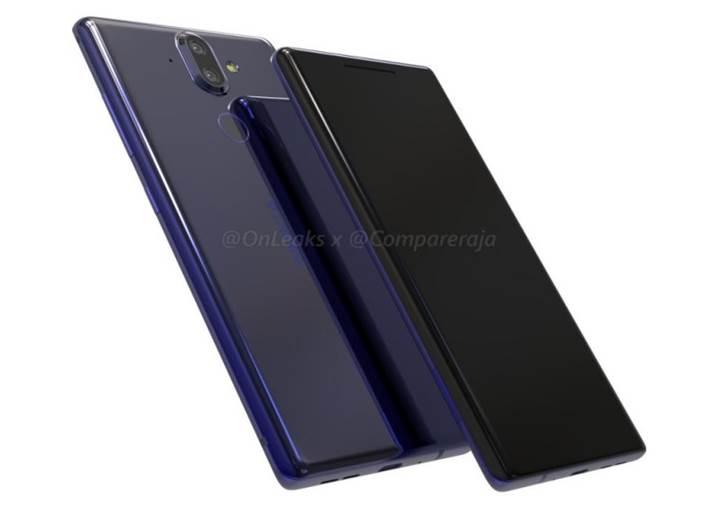 İnce çerçeveli Nokia 9'un render görüntüleri yayınlandı