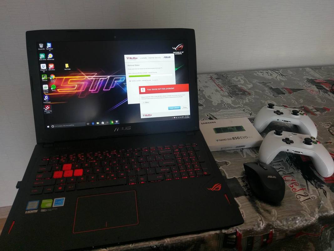  Asus GL502VS (GTX 1070) ANAKONU (LAPTOP SONUNDA GELDİ :) )