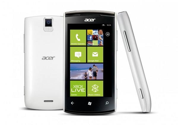 Acer, 2013'ün ikinci yarısında Windows Phone 8'li bir cihaz piyasaya sürebilir