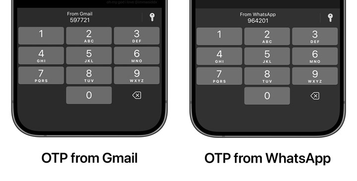 iOS 26, tek kullanımlık şifreleri artık WhatsApp ve Gmail’den de okuyor
