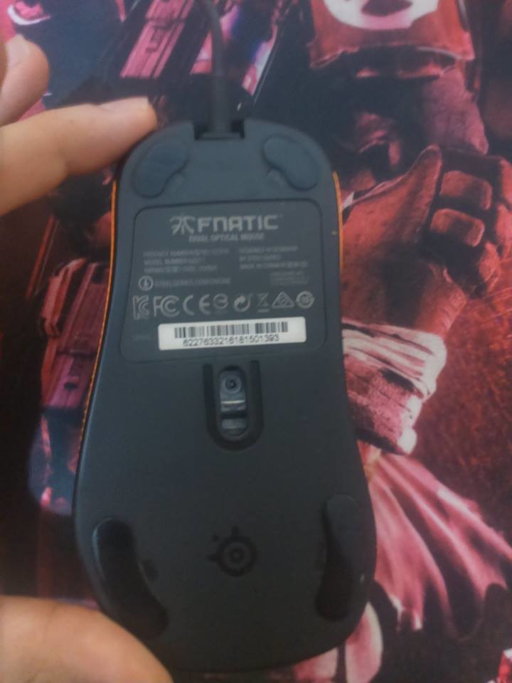  Steelseries rival fnatic edition