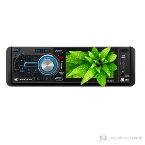  Kamosonic KS-MX14 3' Ekran USB MP3 Çalar 20 Ay Garantili