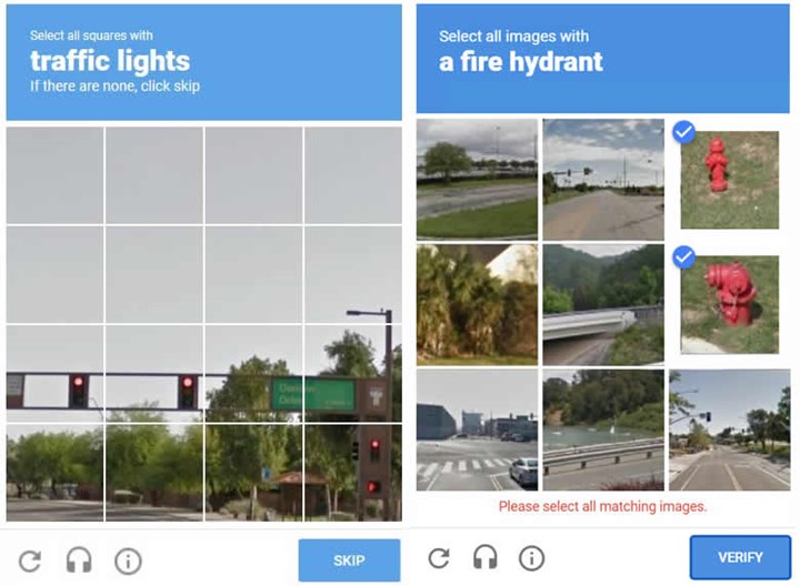 CAPTCHA'ya alternatif geliyor: Görsellerde trafik lambası ve baca aramaya son