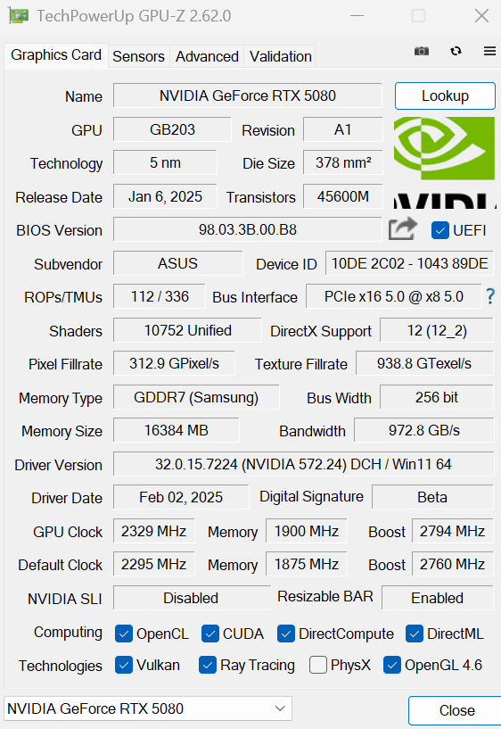 NVIDIA GeForce RTX 50 Serisi [ANA KONU] | [DLSS4-MFG-AI-TSMC4N-PCIE5-GDDR7]