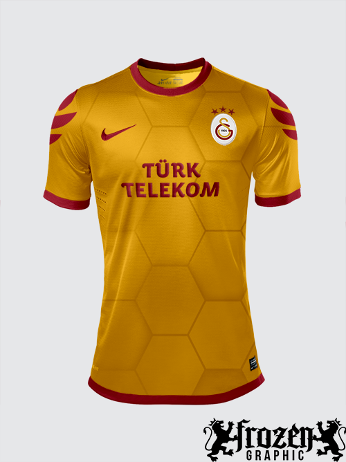  Galatasaray Forma Tasarımlarım