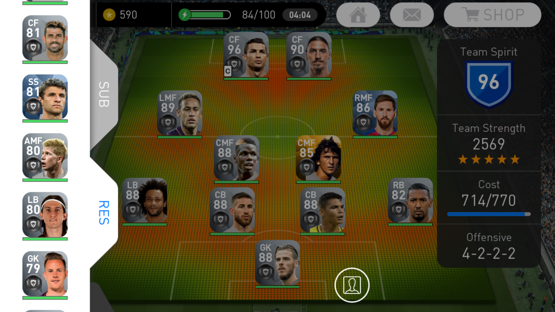 PES 2018 Mobile - ANA KONU