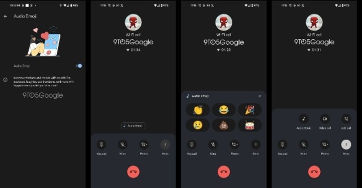 Google Telefon uygulamasına ilginç arama sesi efektleri ekleniyor