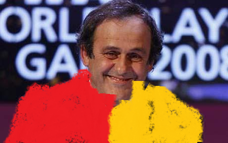  Platini'nin Galatasaray formalı fotosu