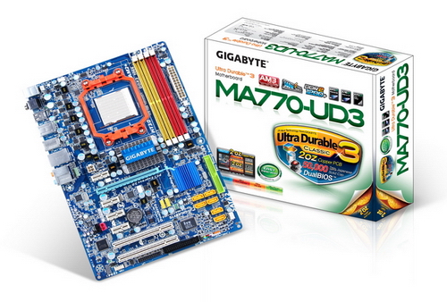  (140 TL)BU FİYATADA KAÇMAZ SATILIK GİGABYTE MA770-UD3 VER.2 VE OCZ 2GB PC2-6400 SLI-Ready Edition