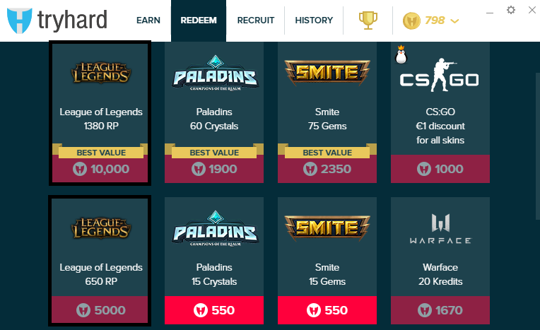 TryHard Uygulamasıyla BEDAVA RP [KANITLARIYLA BİRLİKTE ANLATIM]