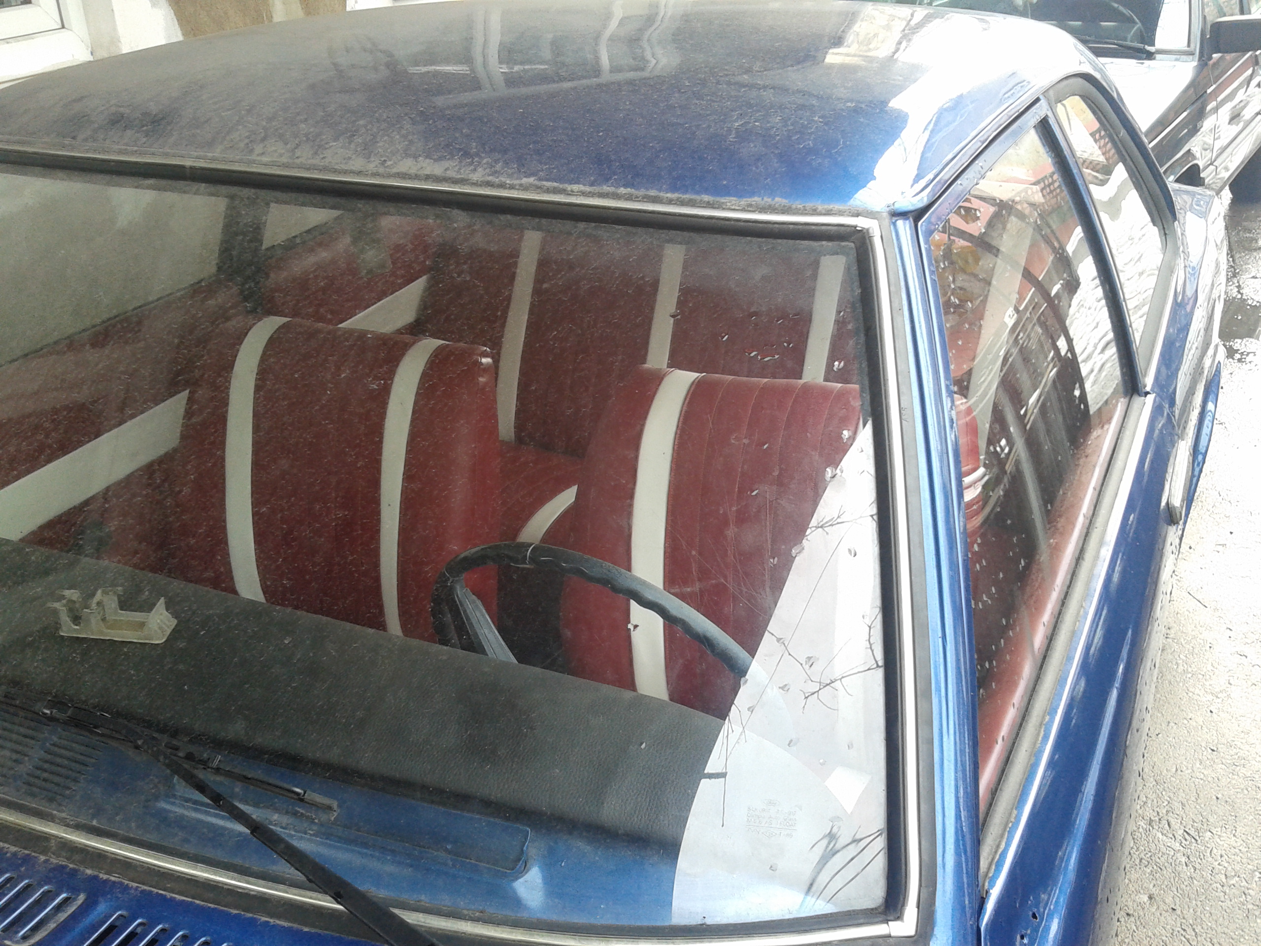  1973 taunus gxl coupe metalik mavi