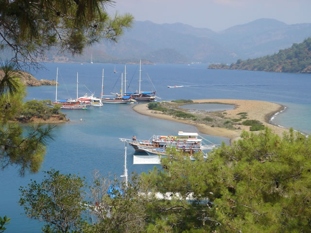  Göcek resimleri, Göcek koyları ve mavi yolculuk