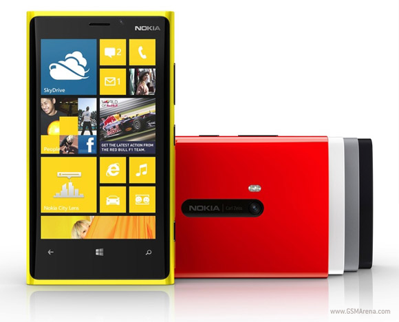  [ Nokia Lumia 920 { WP8 - 1.5 GHz DC | 4.5' WXGA PureMotionHD+ | 8.7MP - 1080p ]