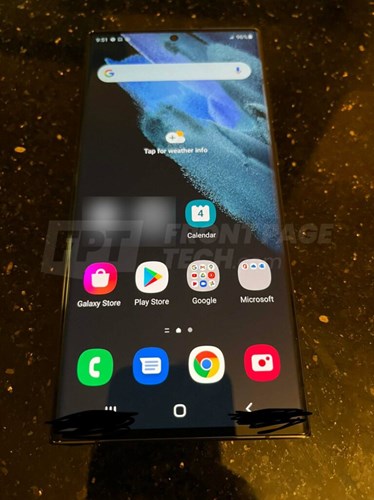 Samsung Galaxy S22 Ultra'nın ilk canlı fotoğrafları ortaya çıktı