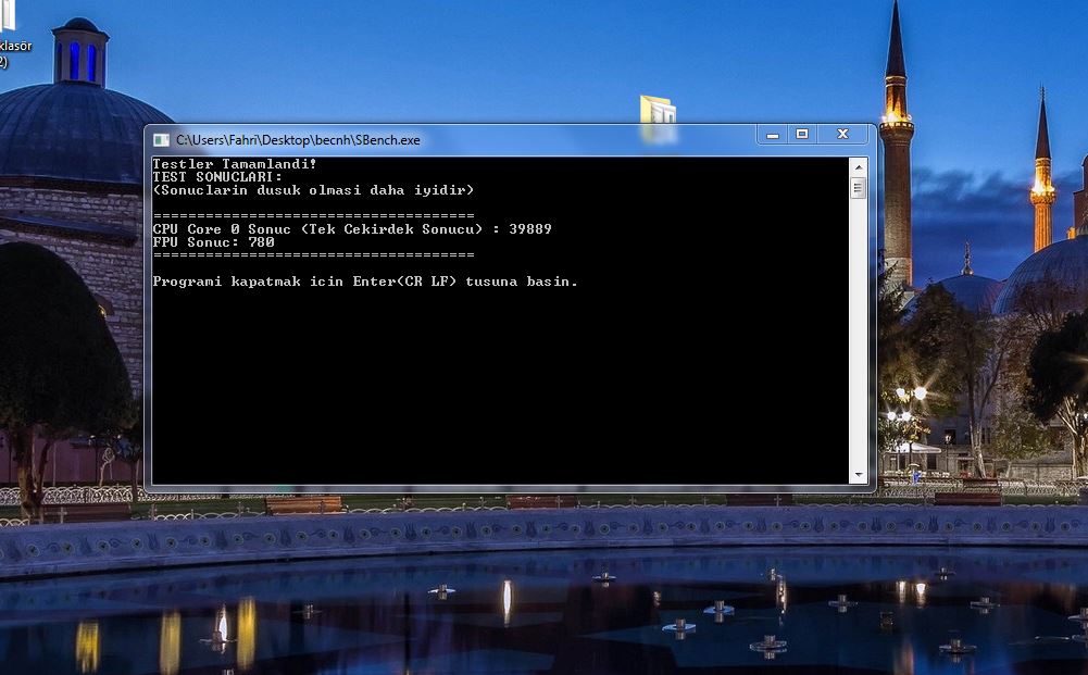  İşlemci FPU ve Tek Çekirdek CPU Performans Testi (Siz De Test Edin) [Güncel]