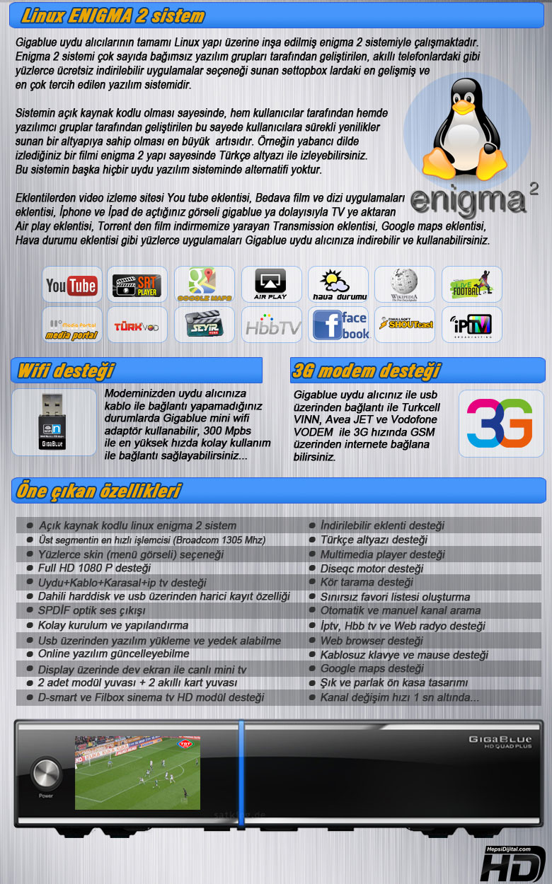  Üst Segment için GİGABLUE HD QUAD PLUS tavsiye eder misiniz ? (SS)