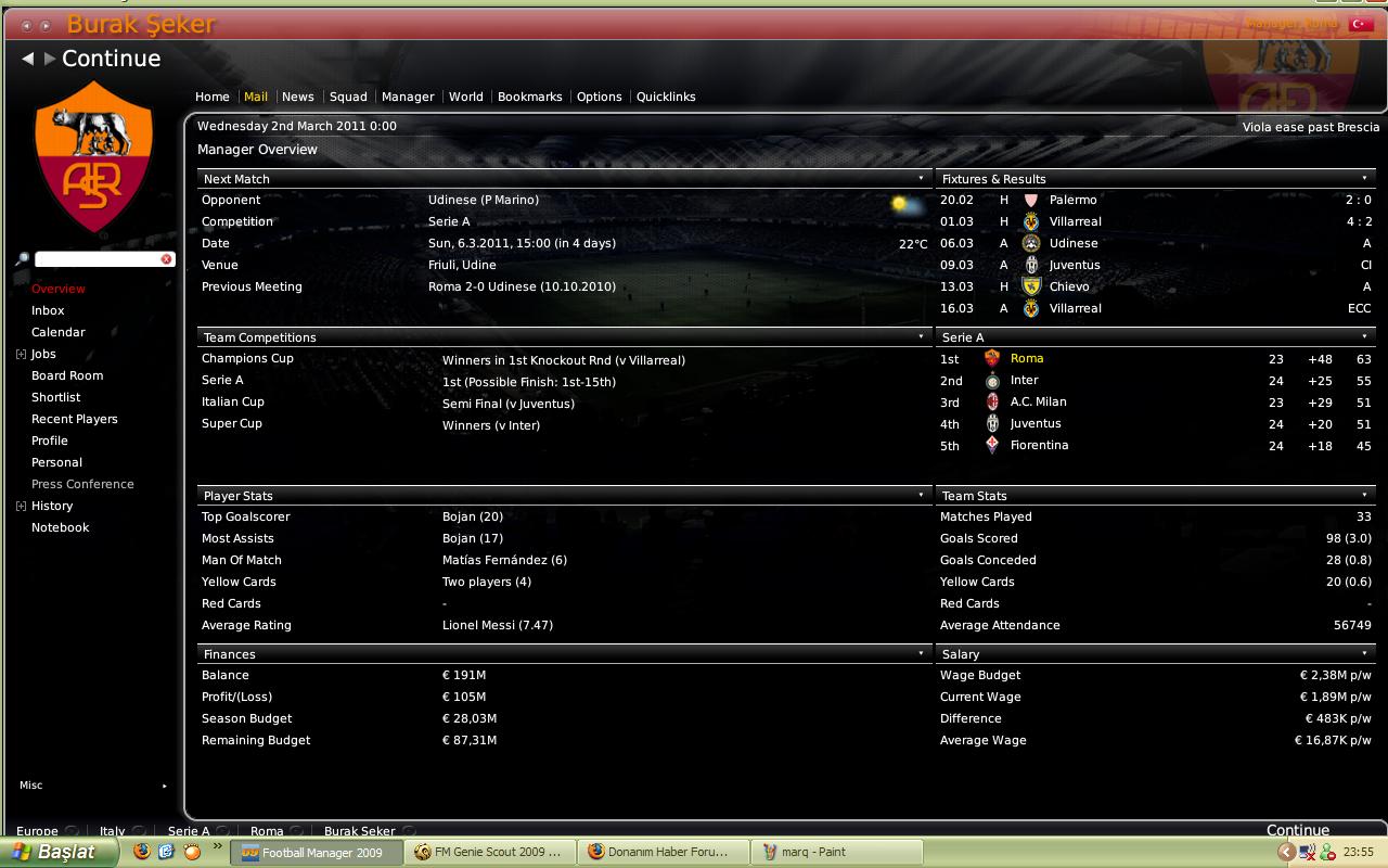  Football Manager 2009