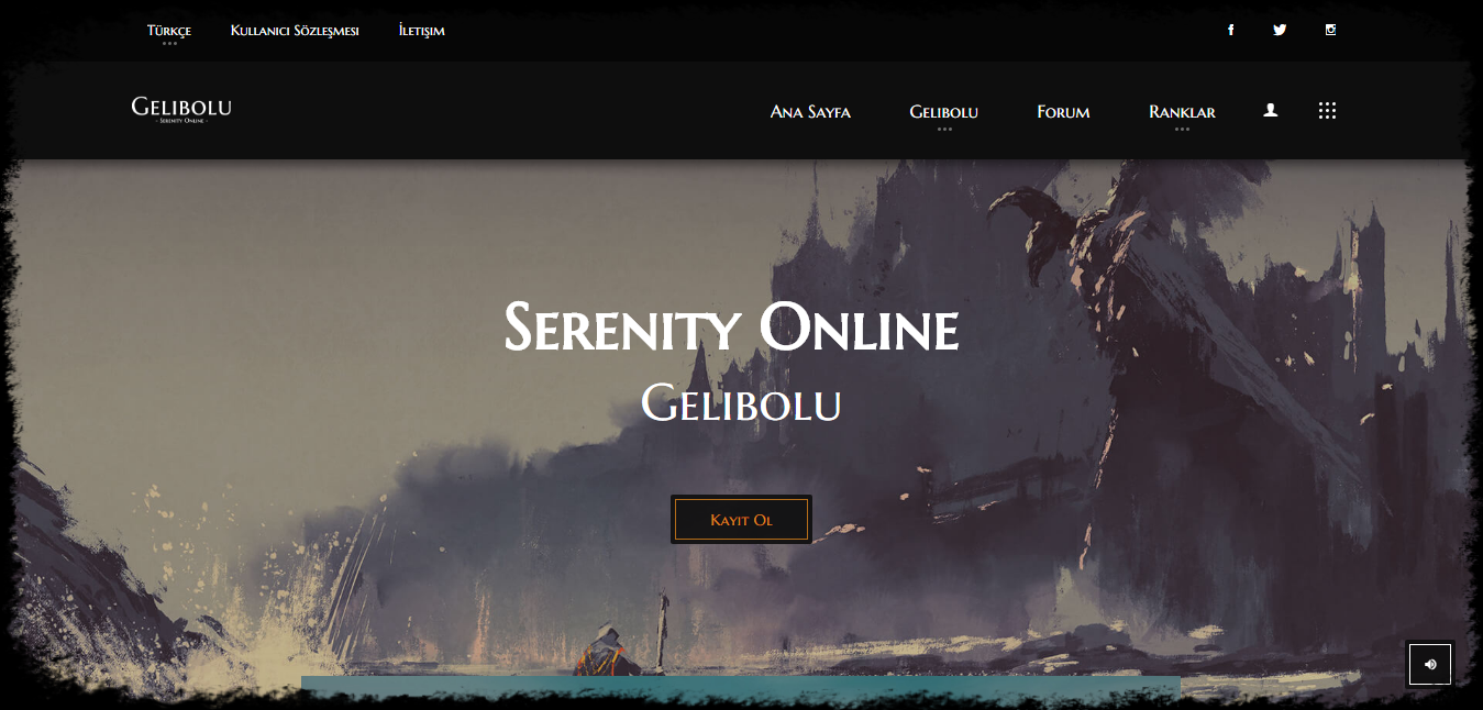Serenity Online Gelibolu | 110 Cap | EU&CH | High Quality Server | Auto Event