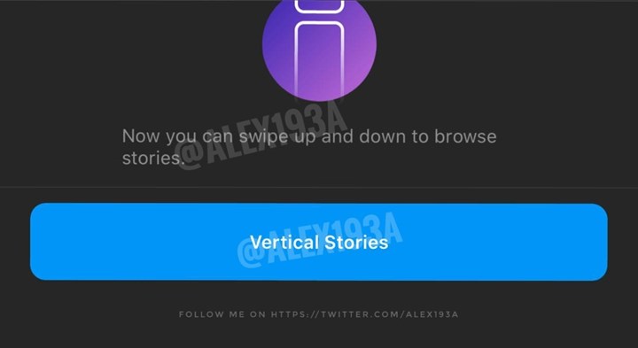 Instagram, hikayeler bölümüne TikTok tarzı gezinme yöntemini getirecek