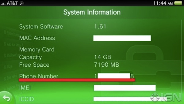  PS Vita'da SMS Özelliği Keşfedildi !