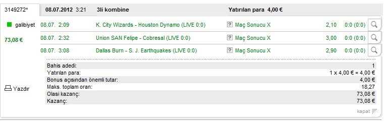  Iddaa´nin sifresini cözdüm