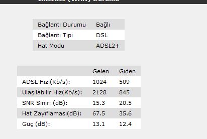  Hattımın Alabildiği Max. Hızı Nasıl Öğrenebilirim?