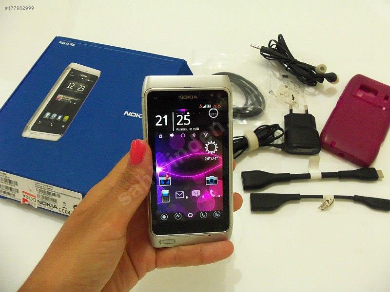  Nokia N8, En küçük bir kılcal çizik dahi yok, Uygun fiyata satılık ve takaslık.