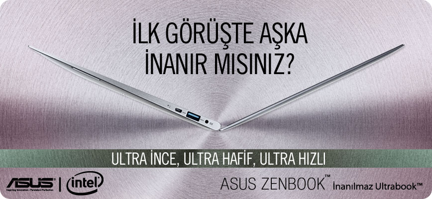  ASUS ZENBOOK KULÜBÜ (Ultrabook UX21 & UX31)