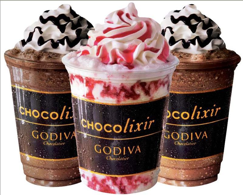  Starbucks'tan Sıkılanlar, Godiva'ya Chocolix içmeye