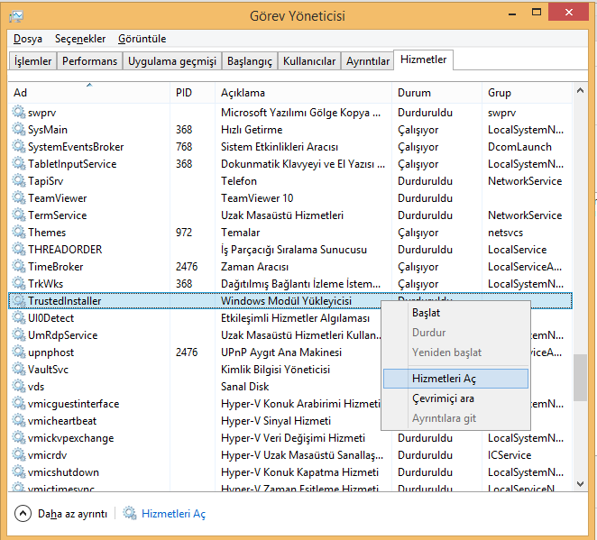  Windows Module Installer Worker Sorunu Çözüldü