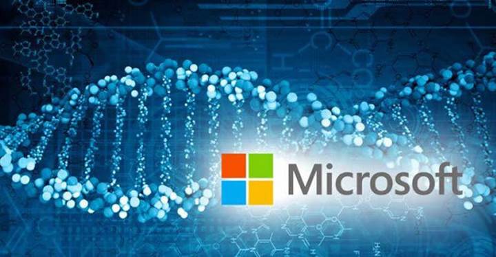 Microsoft 1 gram DNA'ya 1 milyar TB veri depolamayı deneyecek