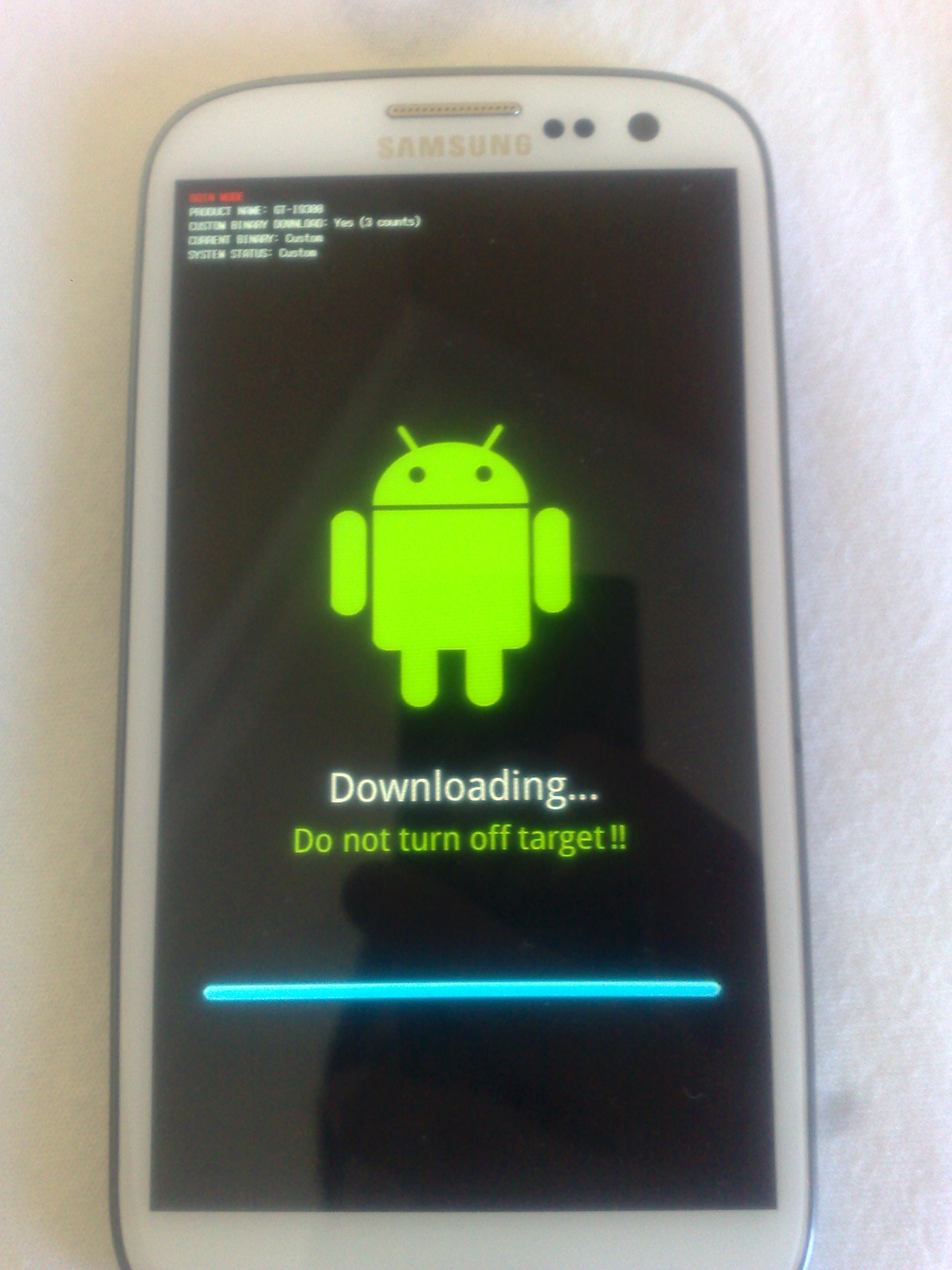  Galaxy S3 4.2.2 GÜNCELLEME SORUNU (NAND WRİTE START)