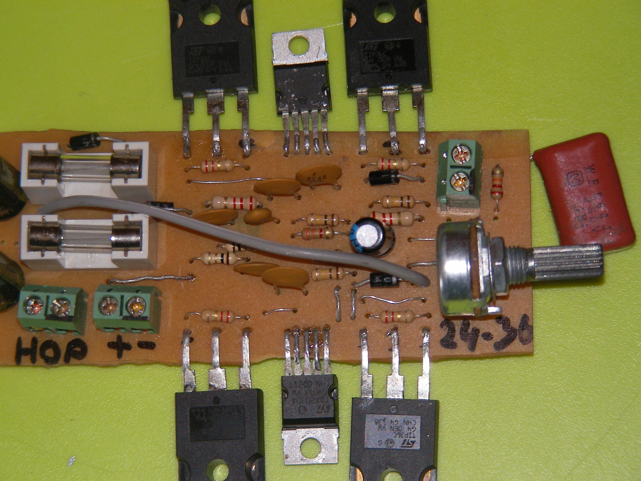  12-24V Dc-Dc Konvertör (Tda2030 Amfi İçin)