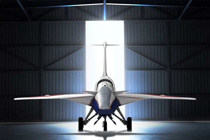 NASA, sessiz süpersonik uçağı X-59'u bu hafta sergileyecek