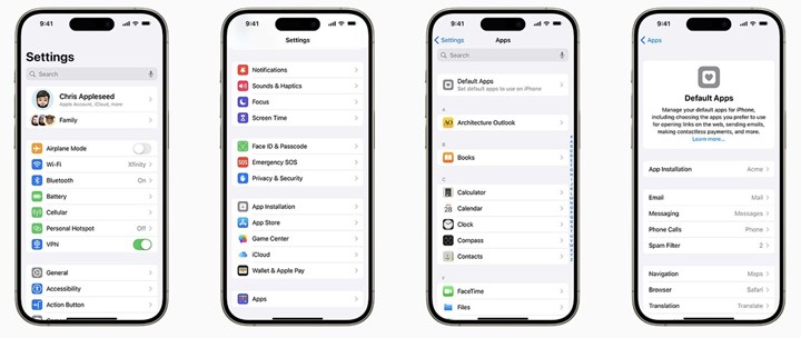 iOS 18, AB'deki iPhone kullanıcılarına daha fazla özgürlük getirecek