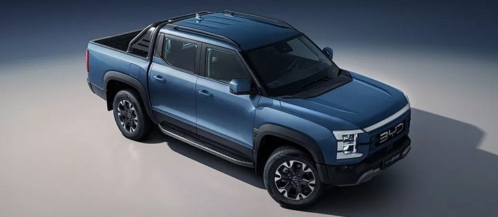 BYD, şarj edilebilir hibrit pickup modeli Shark'ı Meksika'da tanıttı