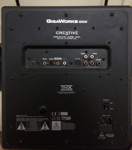  [SATILIK/TAKASLIK] 5+1 CREATİVE GİGAWORKS G500 + 2 X CREATİVE MT-1200 Ayak 325 TL