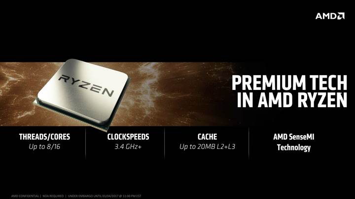AMD Ryzen işlemcilerinin modelleri ve çıkış tarihi sızdırıldı!