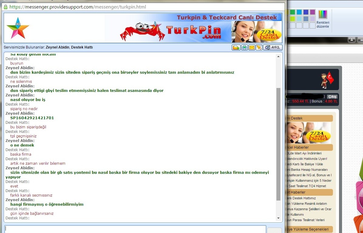  TURKPİN SİTESİ DOLANDIRICIDIR UZAK DURUN!!