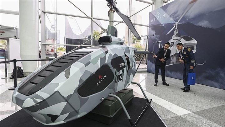 İnsansız helikopter Alpin, askeri lojistik görevleri için sahaya çıkmaya hazırlanıyor