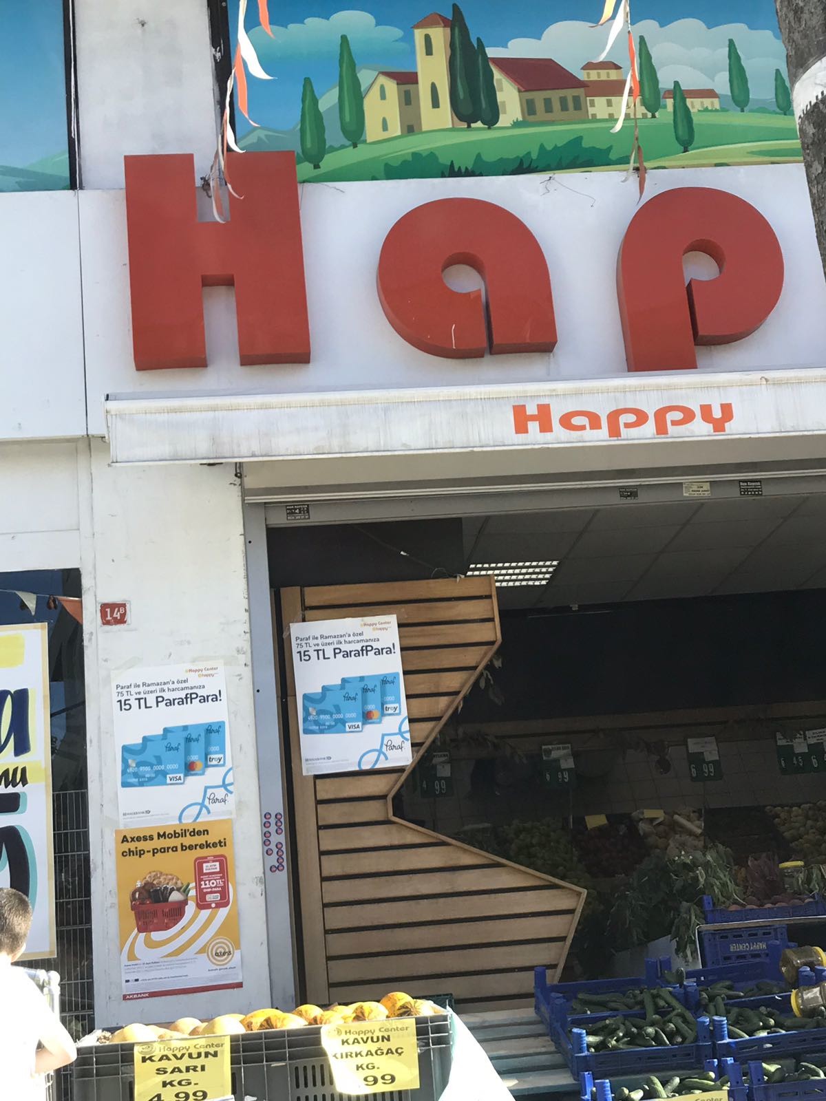 Paraf happy ve happy center 75/15